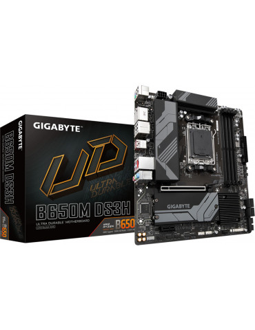 Дънна платка Gigabyte B650M DS3H socket AM5, 4xDDR5