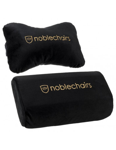 Комплект възглавници noblechairs EPIC/ICON/HERO - Черно/Злато - NOBLE-GAGC-135