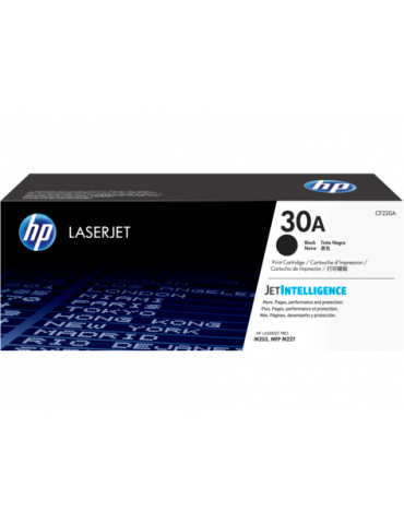 HP 30A Black Original LaserJet Toner Cartridge (CF230A)