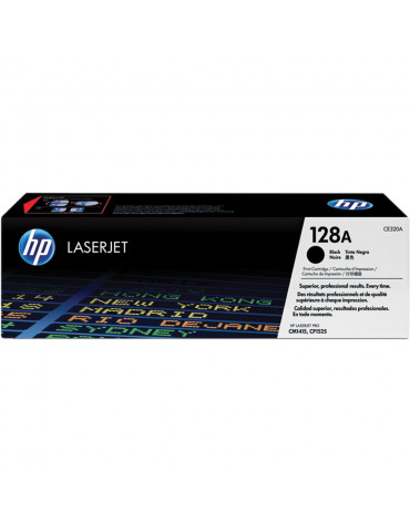 HP 128A Black LaserJet Toner Cartridge