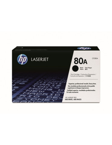 HP 80A Black LaserJet Toner Cartridge