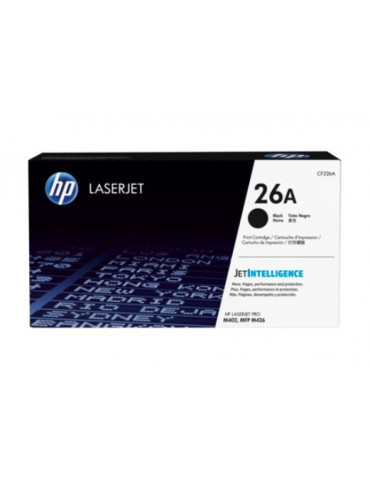 HP 26A Black Original LaserJet Toner Cartridge (CF226A)