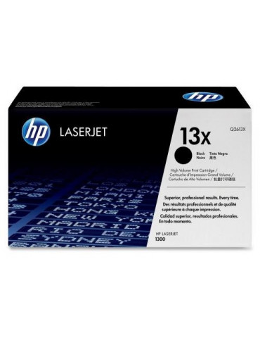 HP 13X Black LaserJet Toner Cartridge