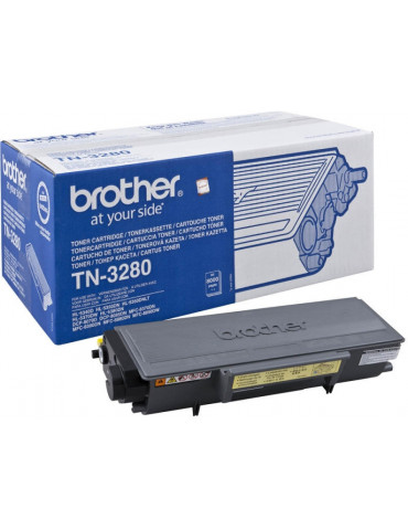 Brother TN-3280 Toner Cartridge High Yield for HL-5340/50/80, DCP-8070/8085, MFC-8370/8380/8880 series