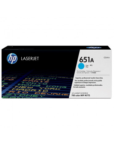 HP 651A Cyan LaserJet Toner Cartridge