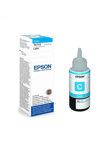 Epson T6732 Cyan ink bottle, 70ml