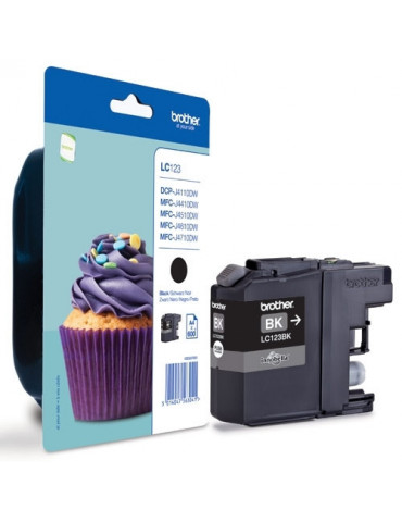 Brother LC-123 Black Ink Cartridge for MFC-J4510DW