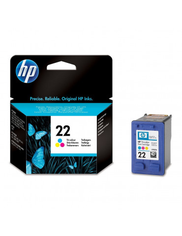 HP 22 Tri-color Inkjet Print Cartridge