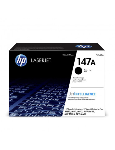 Консумативи за лазерен печат HP 147A Black LaserJet Toner Cartridge - W1470A