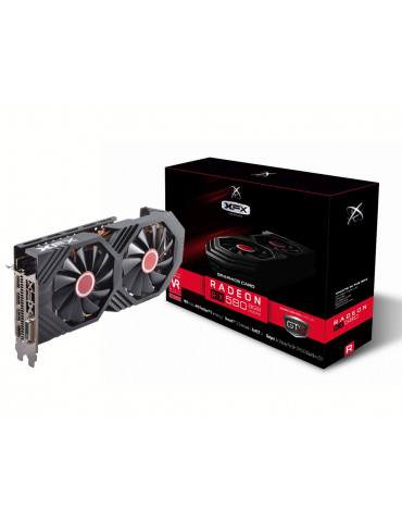 Видео карта XFX AMD Radeon RX580 GTS Black Edition 8GB