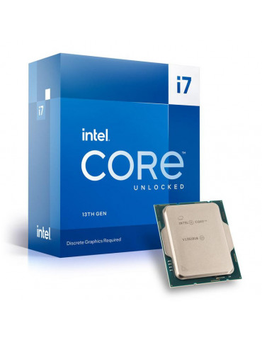 Процесор Intel Raptor Lake i7-13700KF 16 Cores 3.5 GHz (Up to 5.4GHz) 30MB, 125W, LGA1700, BOX, No Graphics - BX8071513700KF