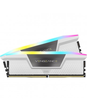RAM памет Corsair Vengeance White RGB K2 32GB(2x16GB) DDR5 PC5-44800 5600MHz CL36 CMH32GX5M2B5600C36WK - CMH32GX5M2B5200C40W