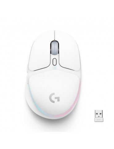 Безжична геймърска мишка Logitech G705, Wireless, Lightsync, RGB - 910-006367