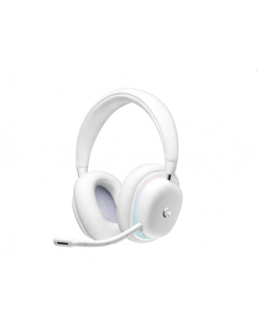 Безжични геймърски слушалки Logitech G735, OFF WHITE - 981-001083