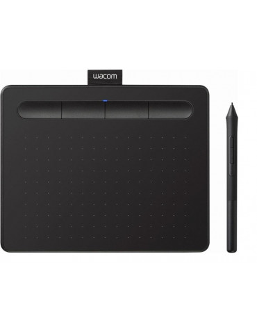 Графичен таблет Wacom Intuos M, Bluetooth, черен - CTL-4100-N-T