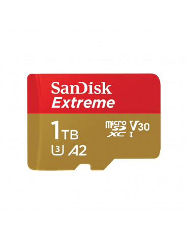 SD карта SanDisk  1TB Extreme microSDXC Class 10 U3, V30 160 MB/s - SDSQXAV-1T00-GN6MA