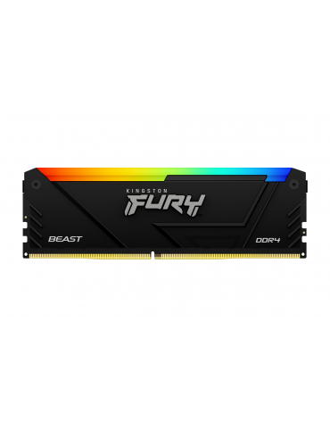 RAM памет Kingston 32GB DDR4 3600MHz CL18 FURY Beast Black RGB - KF436C18BB2A/32