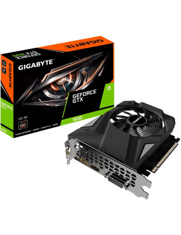 Видео карта Gigabyte GeForce GTX 1630 OC 4GB GDDR6 64 bit - GV-N1630OC-4GD