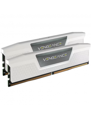 RAM памет Corsair 32GB(2x16GB) DDR5 6000MHz Vengeance 40-40-40-77, XMP 2.0, 1.25V, white - CMK32GX5M2E6000C36W