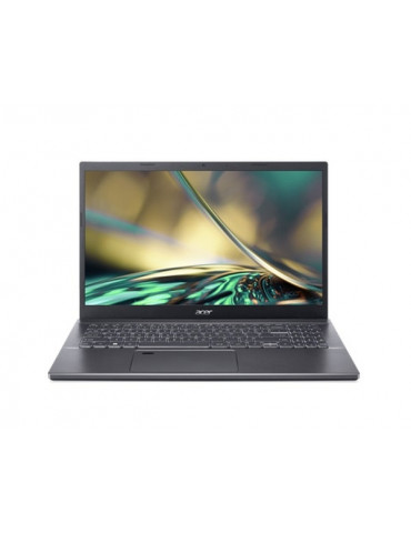 Лаптоп Acer Aspire 5 A515-47-R76E, AMD Ryzen 5 5625U, 15.6" FHD IPS, 8GB RAM, 512GB SSD, Linux, Gray - NX.K86EX.00C