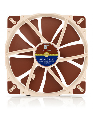 Вентилатор Noctua 200x200x30mm NF-A20-FLX