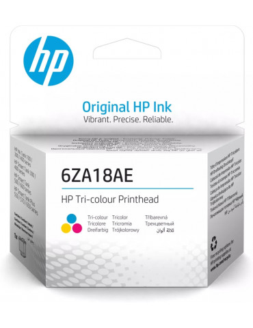 HP 6ZA18AE Tri-Color Printhead - 6ZA18AE