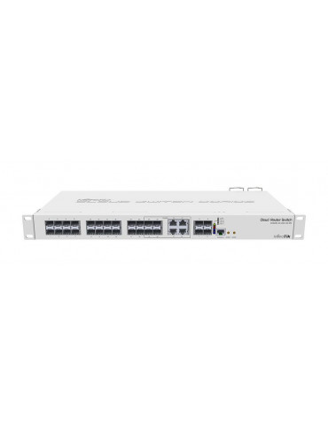 28 SFP/SFP  портов комутатор MikroTik CRS328-4C-20S-4S RM