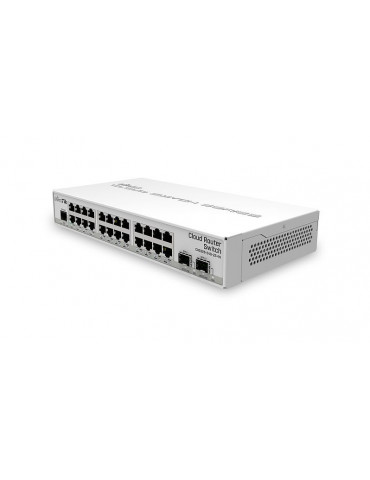 26-портов комутатор MikroTik CRS326-24G-2S IN