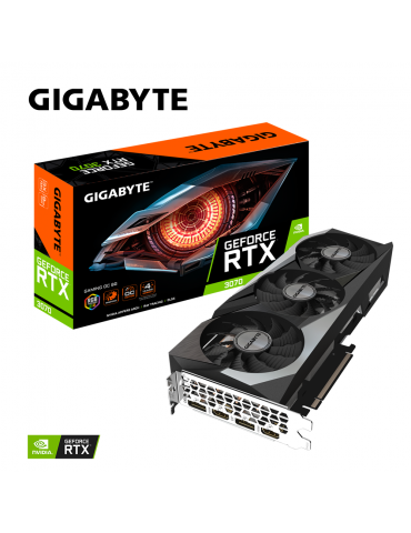 Видео карта Gigabyte GeForce RTX 3070 GAMING OC 8GB GDDR6 rev 2.0 - GV-N3070GAMING OC-8GD