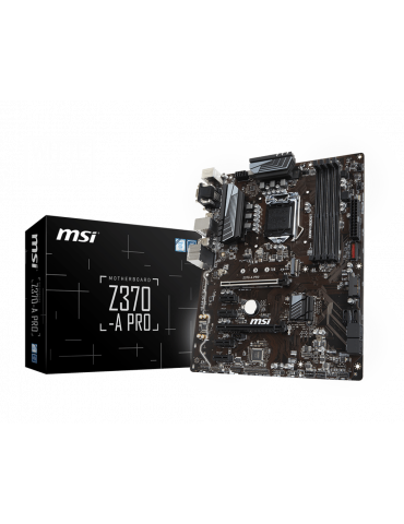 Дънна платка MSI Z370-A PRO, сокет LGA1151 Coffee Lake