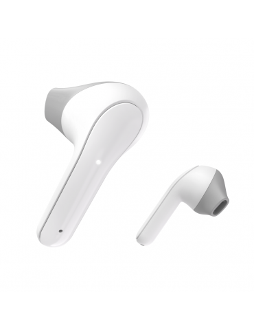 Bluetooth слушалки-тапи Hama Freedom Light, Тrue Wireless, Гласов контрол, бял - HAMA-184068
