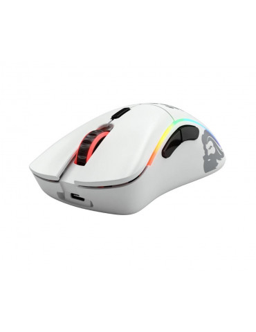 Безжична геймърска мишка Glorious Model D- Wireless (Matte White) - GAMO-1019