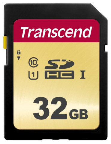 SD карта Transcend 32GB SD Card UHS-I U1, MLC - TS32GSDC500S