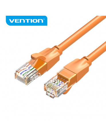 Кабел Vention LAN UTP Cat.6 Patch Cable - 1M Orange - IBEOF