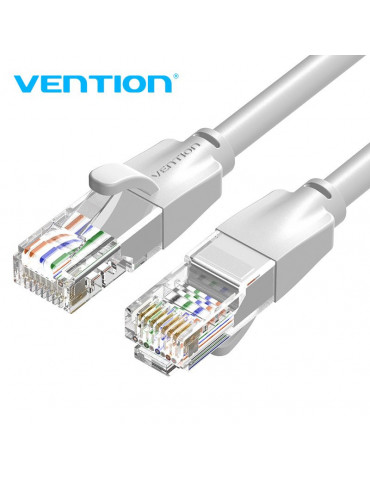 Кабел Vention LAN UTP Cat.6 Patch Cable - 1M Gray - IBEHF