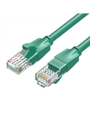 Кабел Vention LAN UTP Cat.6 Patch Cable - 1M Green - IBEGF