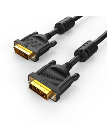 Кабел VCom DVI 24 1 Dual Link M / M  2 Ferrites - CG442GD-1.8m