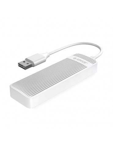 Хъб Orico USB2.0 HUB 4 port White - FL02-WH