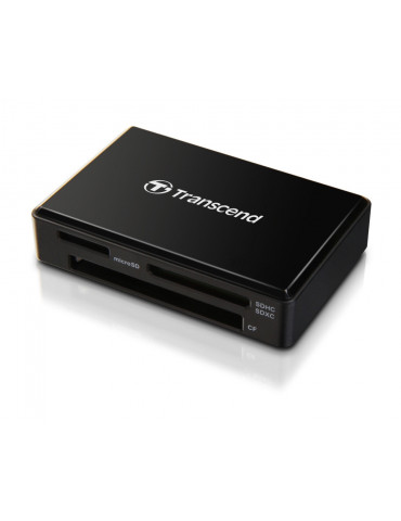 Четец на карти Transcend All-in-1 Multi Memory Card Reader, USB 3.0/3.1 Gen 1, Black - TS-RDF8K2