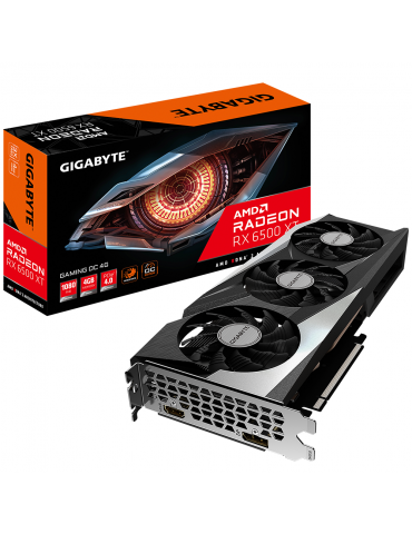 Видео карта Gigabyte Radeon RX 6500 XT GAMING OC 4GB GDDR6 - GV-R65XTGAMING OC-4GD