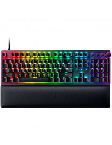 Геймърска оптична клавиатура Razer Huntsman V2, Linear Red Switch, US - RZ03-03930100-R3M1