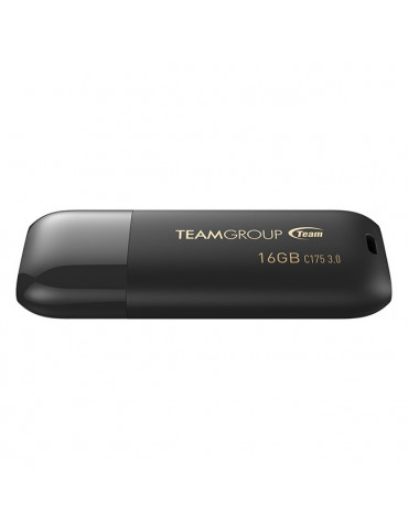 Флаш памет Team Group Elite 16GB C175 USB3, черен - TC175316GB01