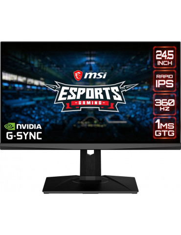 Монитор MSI Oculux NXG253R 24.5" 360Hz, Rapid IPS, 1ms, FHD, G-SYNC, N - 9S6-3BB07T-001