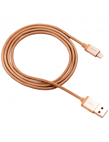 Кабел Canyon USB to lightning, certified by Apple, златист
