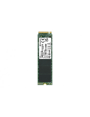 SSD диск Transcend 500GB, M.2 2280, PCIe Gen3x4, M-Key, QLC, DRAM-less - TS500GMTE110Q