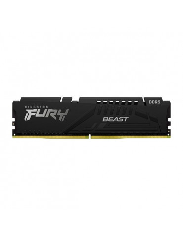 RAM памет Kingston 16GB DDR5 5200MHz FURY Beast Black CL40 - KF552C40BB-16