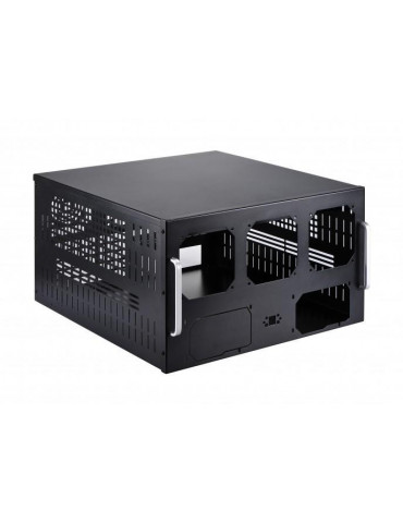 Кутия за компютър Spire RACKSPER 6U PRO за комуникационен шкаф, Черен - SP-CASE-CGO1802-6U8V6F