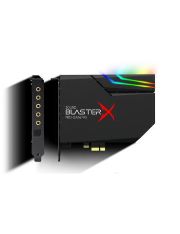 Звукова карта Creative Sound Blaster X AE-5, DAC   RGB AURORA LIGHTING, 7.1 - CREAT-SND-X-AE5PLUS