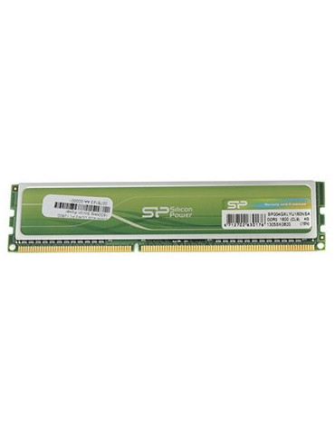 RAM памет Silicon Powe 4GB DDR3 1600MHz CL11 - SP004GBLTU160N02