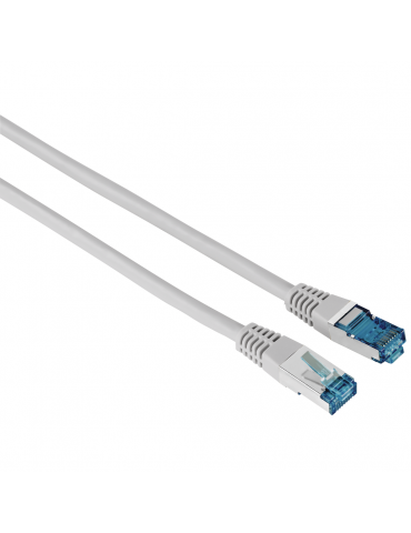 Мрежов пач кабел HAMA F/UTP, CAT 6, RJ-45 - RJ-45, 1Gbit/s, 1.5 m, Сив, Булк